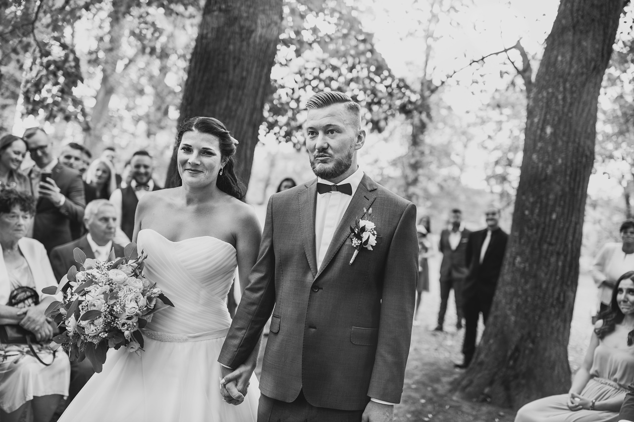 Mirka a Petr - svatební příběh Zámek Svinaře