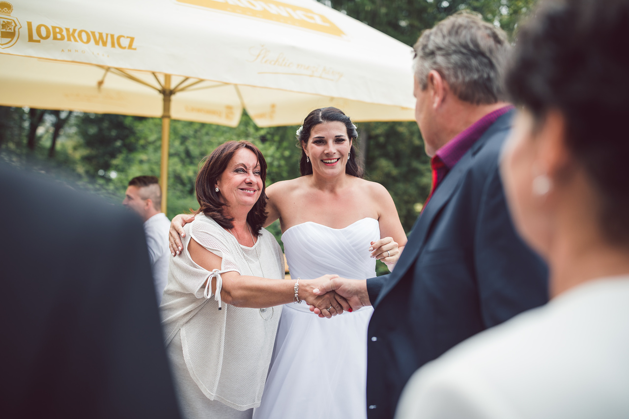 Mirka a Petr - svatební příběh Zámek Svinaře