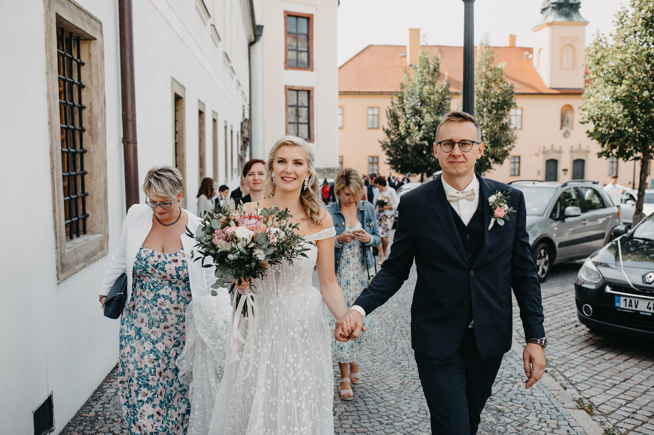 Štěpánka a Martin - svatební příběh Penzion na Lukách Litomyšl